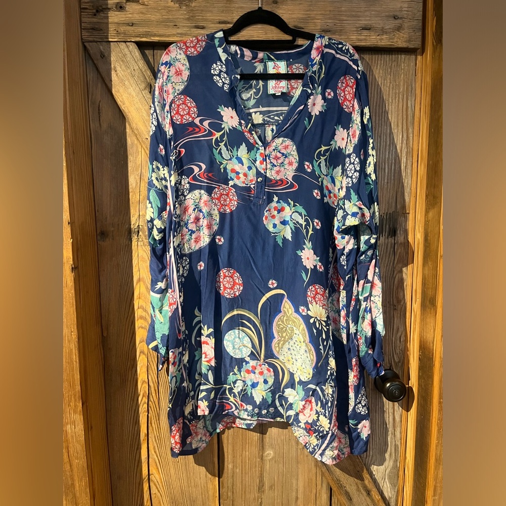 Silky Johnny Was tunic